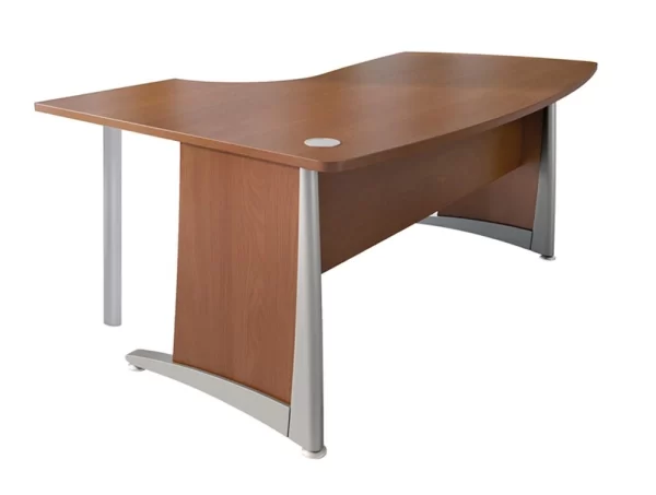 o3129 buronomic compact manager desk with support leg