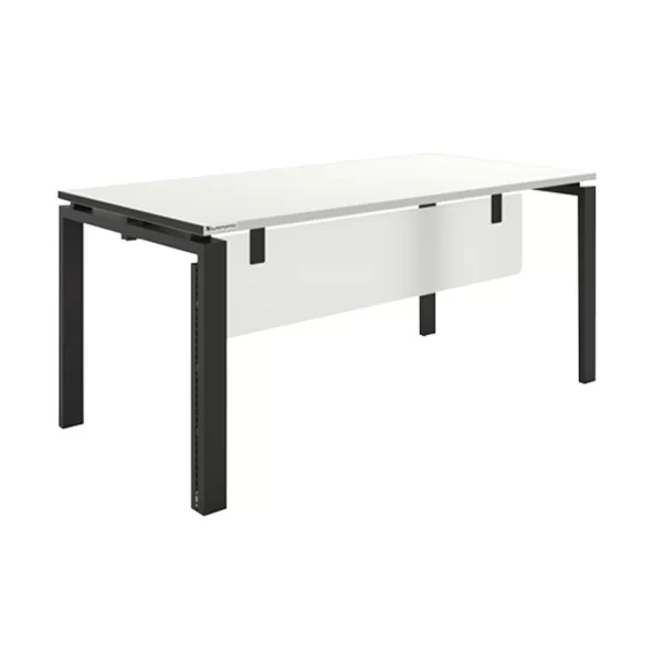 o5476 buronomic straight desk on on a2 with 2 straight edges